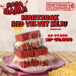 Martabak Red Velvet Keju