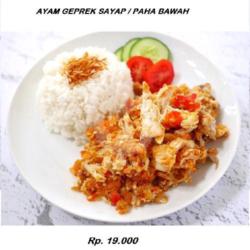 Ayam Geprek Sayap / Paha Bawah