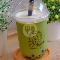 Greentea Macchiato   Boba