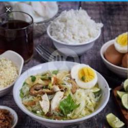 Soto Lamongan Daging   Nasi