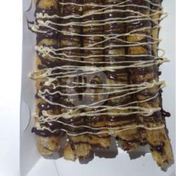 10 Pics Piscok Karamel Topping Coklat Tiramisu