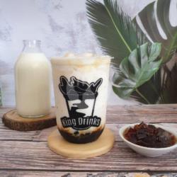 Brown Sugar Milk Grass Jelly