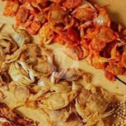 Crabs Crispy Rasa Balado, Bbq, Keju Atau Mix