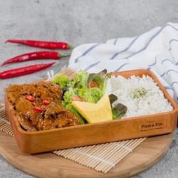 Fire Beef Bento