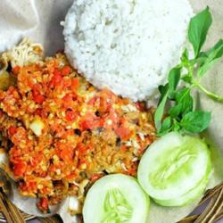 Ph 10 : Ayam Geprek Nasi    Es Sirup/nangka/limus/mangga/leci/sirsak