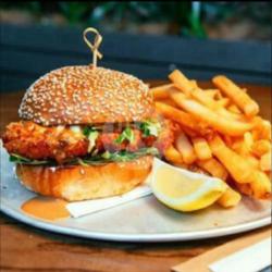 Crispy Chicken Katsu Burger