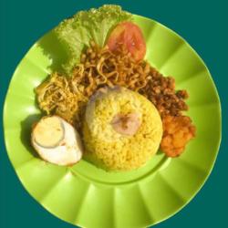 Nasi Kuning Biasa