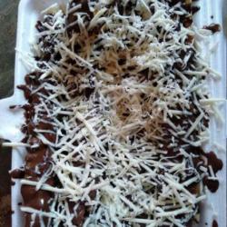 Pisang Coklat Toping Keju