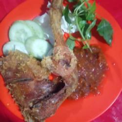 Bebek Kremes   Nasi Uduk / Putih