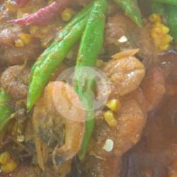 Tumis Udang Wortel Putren