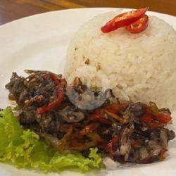 Nasi Cumi Oseng Mercon