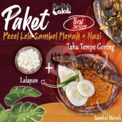 Nasi Pecel Lele Sambal Merah