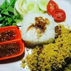 Ayam Keremes Paha   Nasi