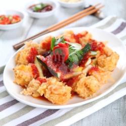 Udang Nanas Bumbu Rujak