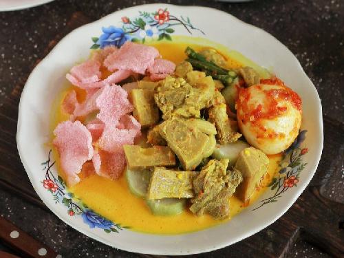 Lontong Sayur Padang Mandeh, Pleret