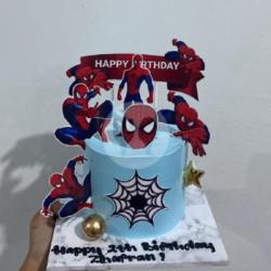 Cake Ultah Spiderman