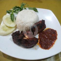 Ayam Bakar Manis   Tempe   Tahu Nasi