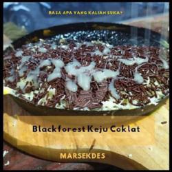 Black Forest Keju Coklat