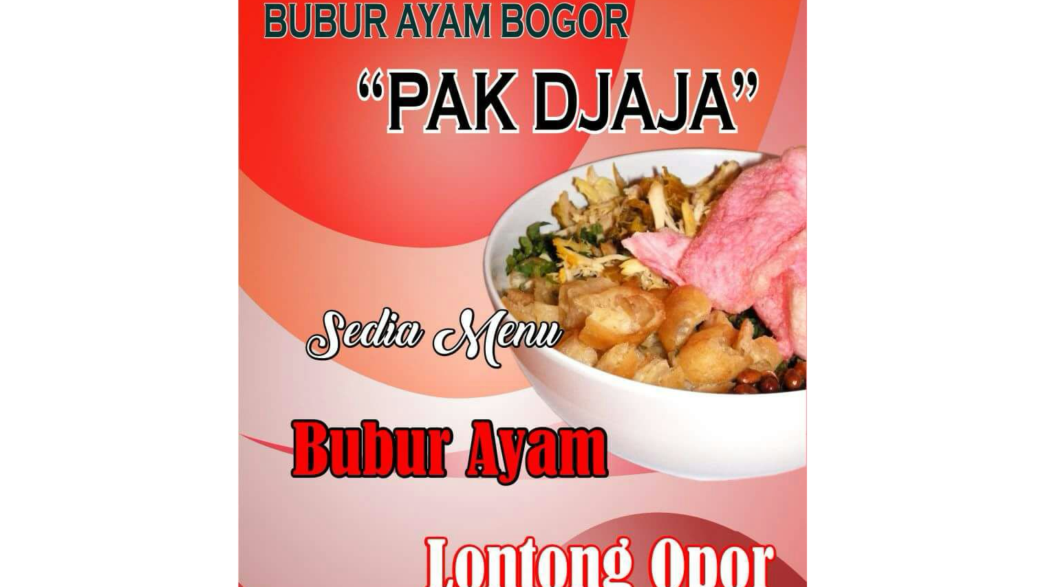 Bubur Ayam Bogor "Pak Djadja", Batam Centre