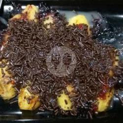 Pisang Bakar Coklat Susu