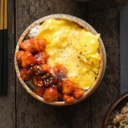 New! Gang Jeong Chicken Egg Rice Bowl