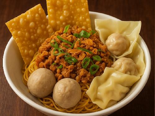 Mie Ayam Pangsit CM, Depan Perumahan Citra Garden