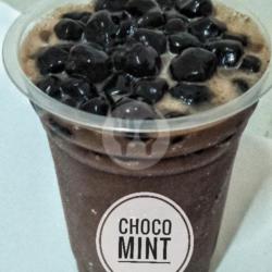 Es Hap Hap Choco Mint Milk Cream Chese Bubble Jelly