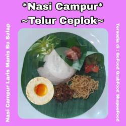 Nasi Campur Telur Ceplok