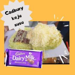 Roti Kuro Kukus /bakar Cadbury Keju Susu