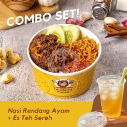 Combo Set Nasi Rendang Ayam