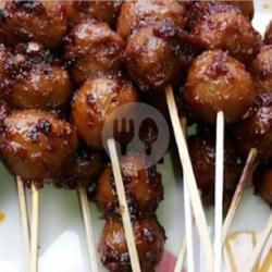 Baso Bakar 3 Tusuk Saos Sambal Mayonaise