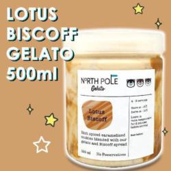 Lotus Biscoff Gelato 500ml