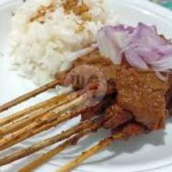 Sate Kambing Lemak   Nasi