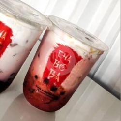 Redvelvet Milky Boba