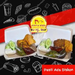 Duo Paket Kenyang Ayam Penyet Sambal Ijo