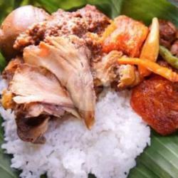 Nasi Gudeg Ayam Kampung Complite