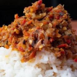 Sego Sambel Ikan Asap