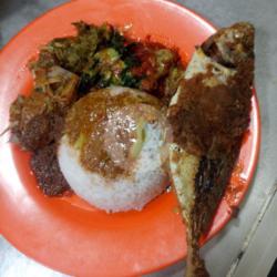 Nasi Ikan Kembung Sayur Komplit