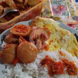 Sambel Jengkol   Nasi