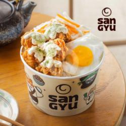 Garlic Mayo Tori Don (chicken Rice Bowl)