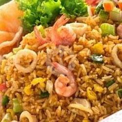 Nasigoreng Mawut Seaffood Sepecial Cumi Udang Telor Baso