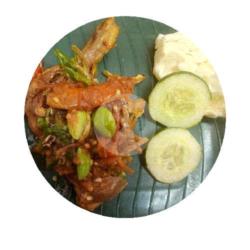 Ayam Sambal Teri Pete