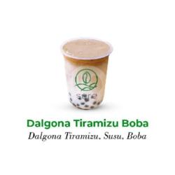 Dalgona Tiramizu Boba