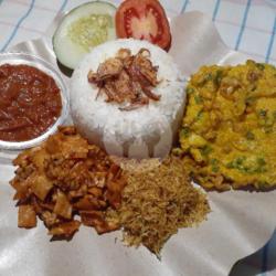 Nasi Berkah Telur Dadar