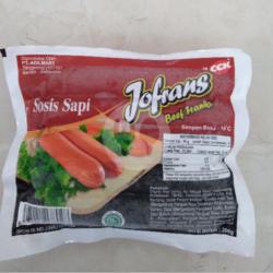 Jofrans Sosis Sapi 300gr