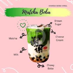 Kamsia Boba Matcha