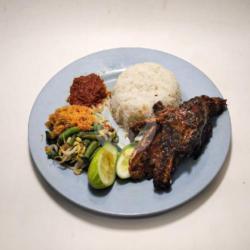 Bebek Bakar Kremes Bumbu Kacang