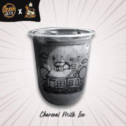 Charcoal Milk Ice