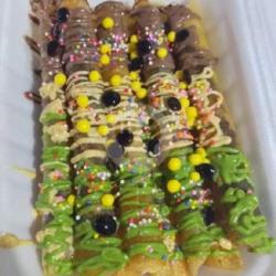 Roll Pisang Coklat