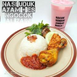 Nasi Uduk Ayam Dan Es Ngocok